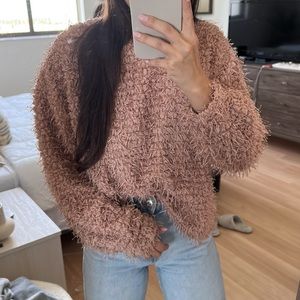 Zara Fringe Knit Sweater